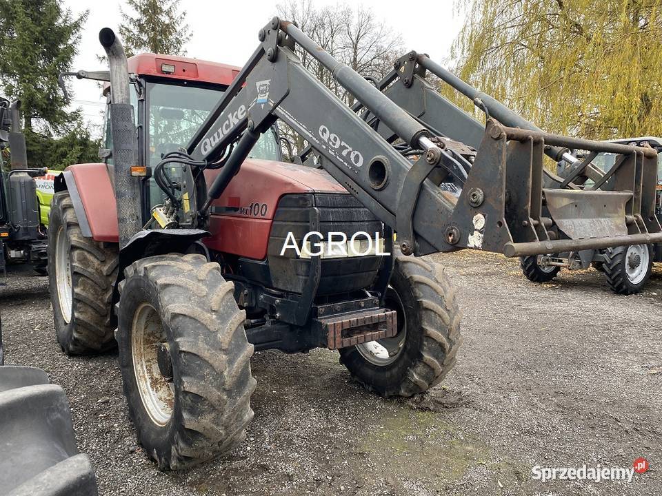 Case MX100 ładowacz Quicke 2000r Biała