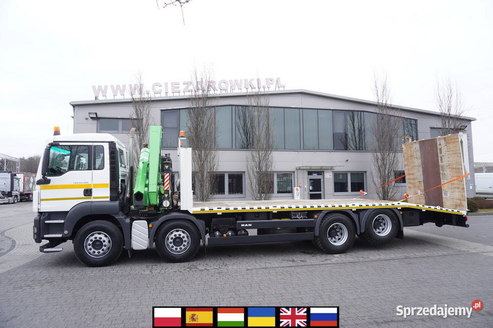 Man TGS 35360 E5 8x2 HDS HIAB XS 166 HIDUO 62 t Kraków