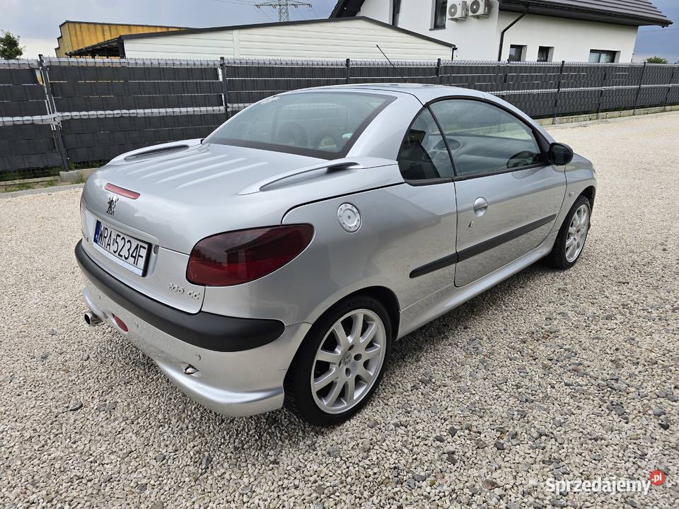 Peugeot 206cc cabrio 206 CC Wierzbica