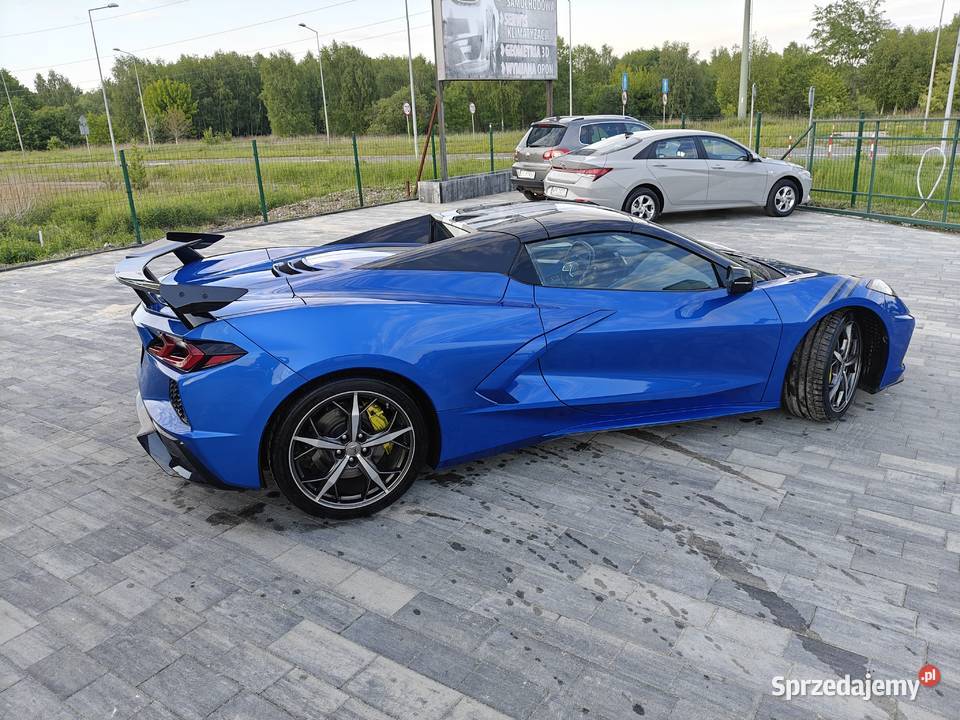 Chevrolet Corvette c8 2021 3LT Rok produkcji 2021 Corvette małopolskie Tarnów