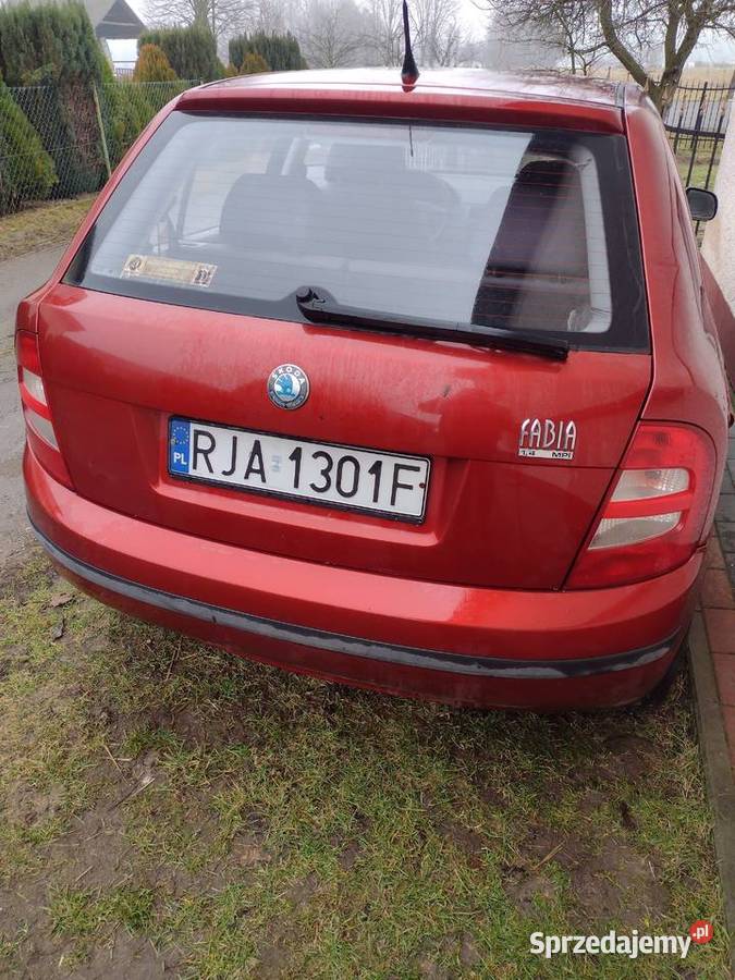 Fabia 1 14mpi 1400cm3 Niemstów