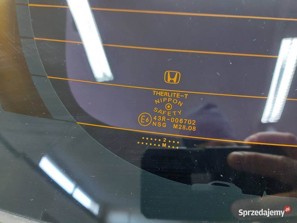 Honda HRV III eHEV 2022r KLAPA BAGAŹNIKA szary