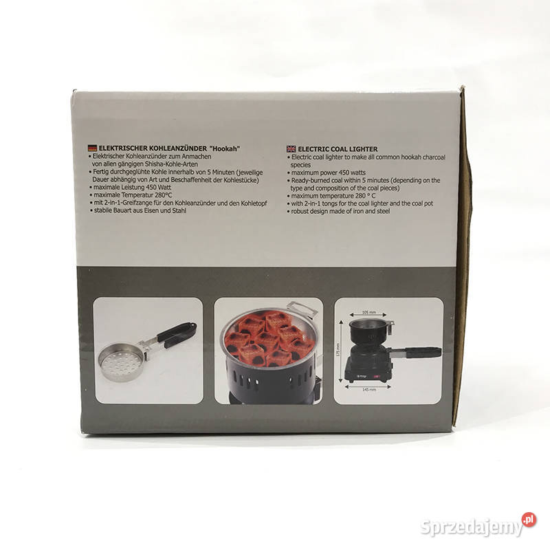 Elektryczna Rozpalarka do Węgielków z Uchwytem łódzkie