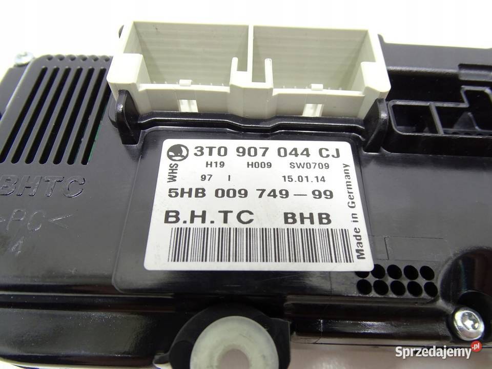PANEL KLIMATYZACJI 3T0907044CJ SKODA SUPERB II sprzedam