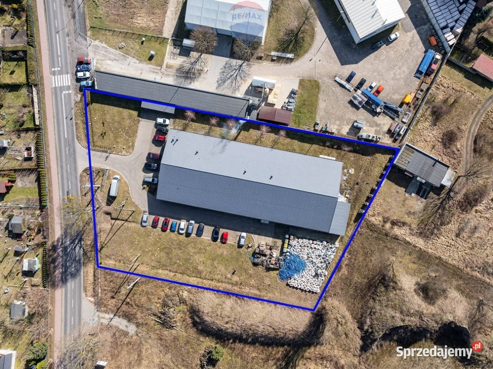 Obiekt produkcyjny z częścią socjalnobiurową