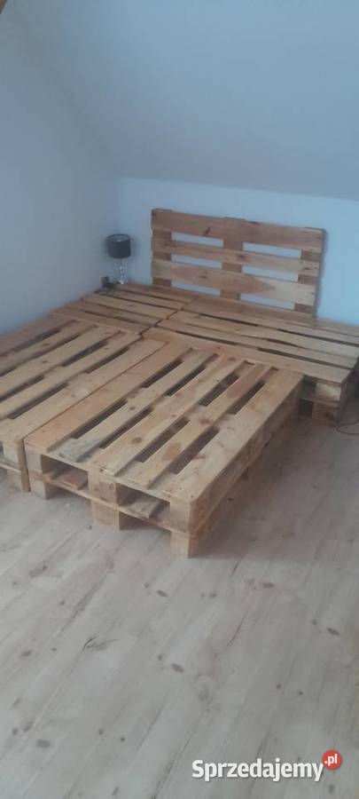 Łóżko z palet 160x200