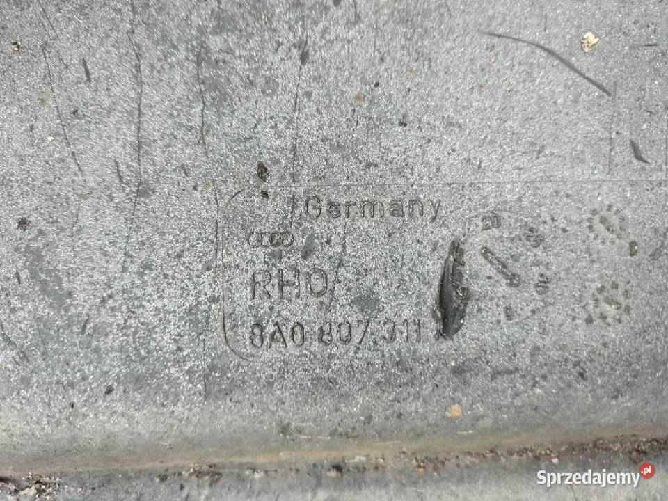 AUDI 80 B4 80B4 ZDERZAK TYŁ TYLNY 8A0807311A Kamień-Kolonia