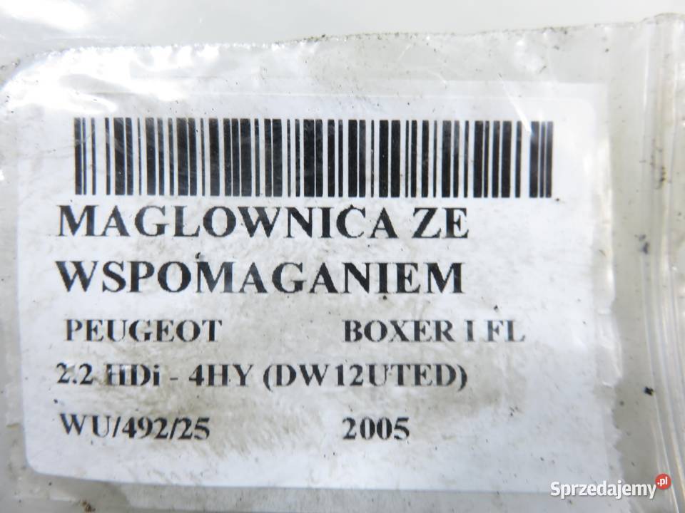 MAGLOWNICA PEUGEOT BOXER I FL 37502277