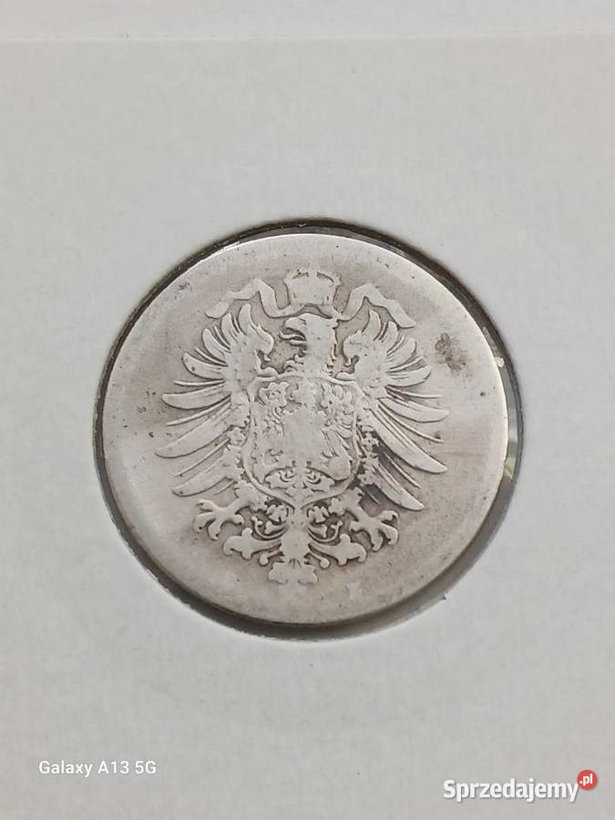 1 Marka Prusy 1875 r 4 mennica A