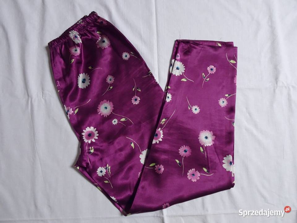 DEBENHAMS Urocze spodnie do spania Satynowe 36 kolorowy Pozostałe sprzedam