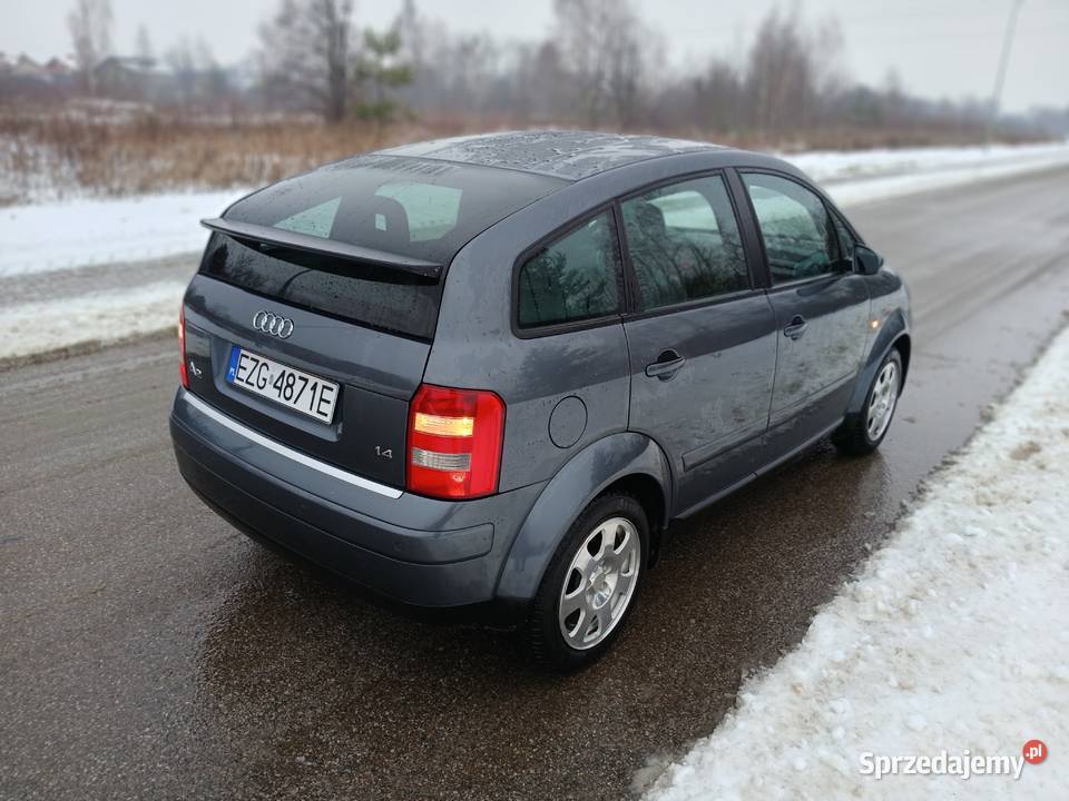 AUDI A2 14 BBY 2004 poliftowy Rok produkcji 2004 Stryków