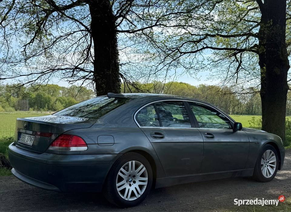 2003 BMW E65 730D M57 fotele komforty z masażem VAT marża Samochody osobowe Szprotawa