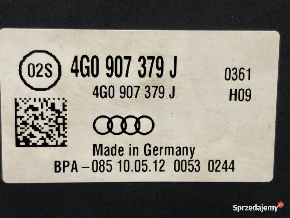 POMPA ABS AUDI A6 C7 4G0614517S 30 204 1018 podkarpackie