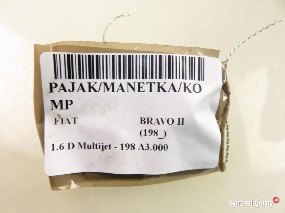 PRZEŁĄCZNIK ZESPOLONY FIAT BRAVO II 198 sprzedam