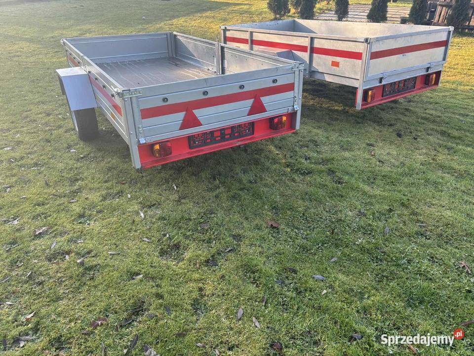 przyczepka samchodowa sprawna Przyczepy i naczepy małopolskie Andrychów sprzedam