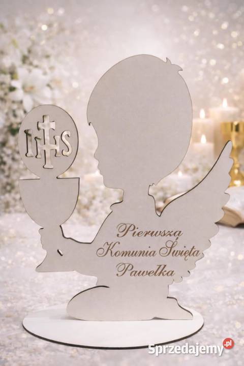 Aniołek Pierwszą Komunię Świętą Sucha Beskidzka