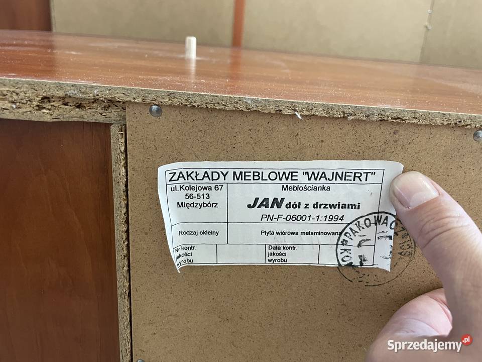 Meblościanka JAN Wajnert Meble do salonu sprzedam