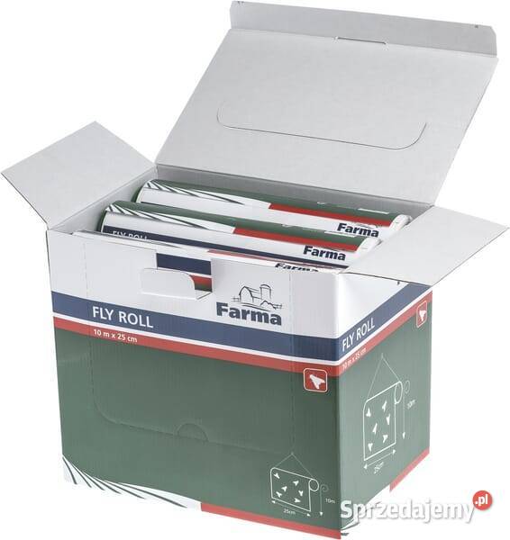 Lep na muchy na rolce 10 x 25 902005FA Higiena i dezynfekcja pomieszczeń małopolskie Kamionna sprzedam