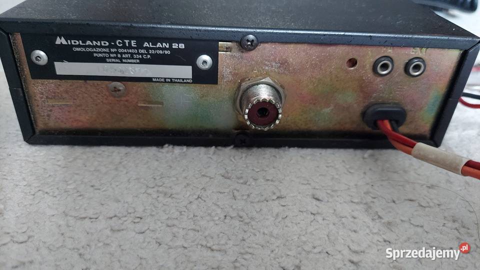 CB Radio Alan 28 domowy zasilacz Augustów