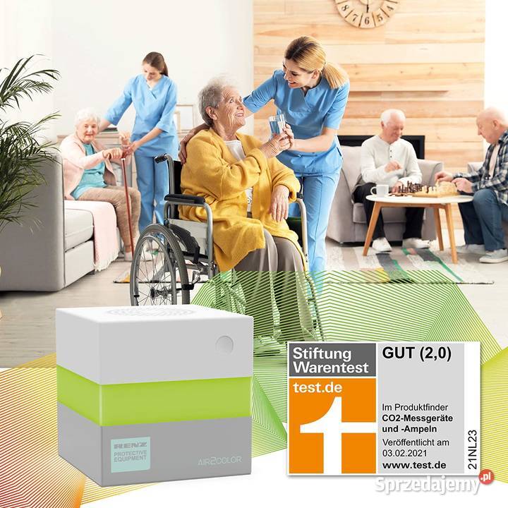 Czujnik CO2 dwutlenku węgla AIR2COLOR TT1079 Gaszowice