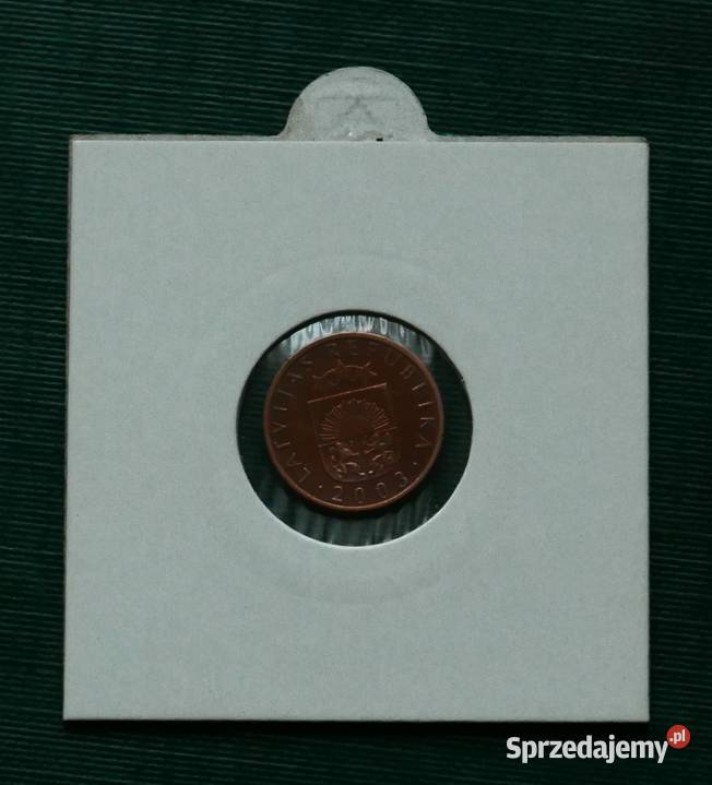 ŁOTWA 1 santim 2003r