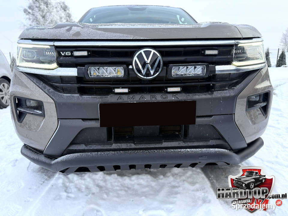 Orurowanie przednie Czarne rozłożyste z blachą warmińsko-mazurskie Pasłęk