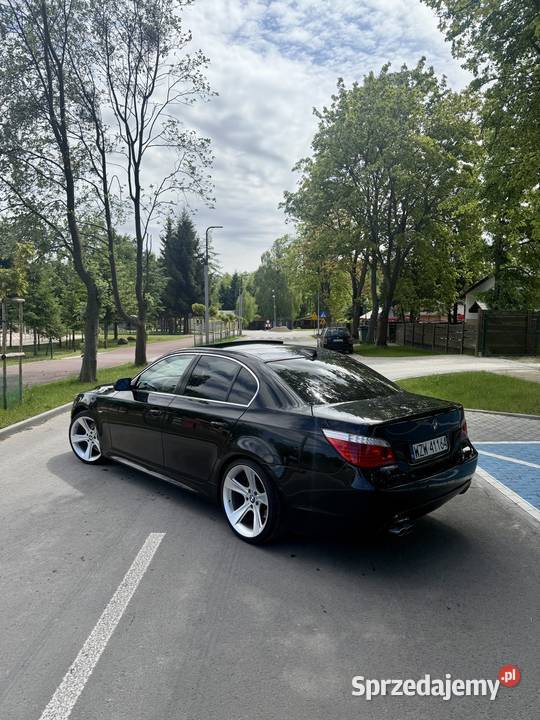 BMW E60 520d LIFT Mpakiet Silnik 65 Automat podgrzewane fotele mazowieckie Zwoleń