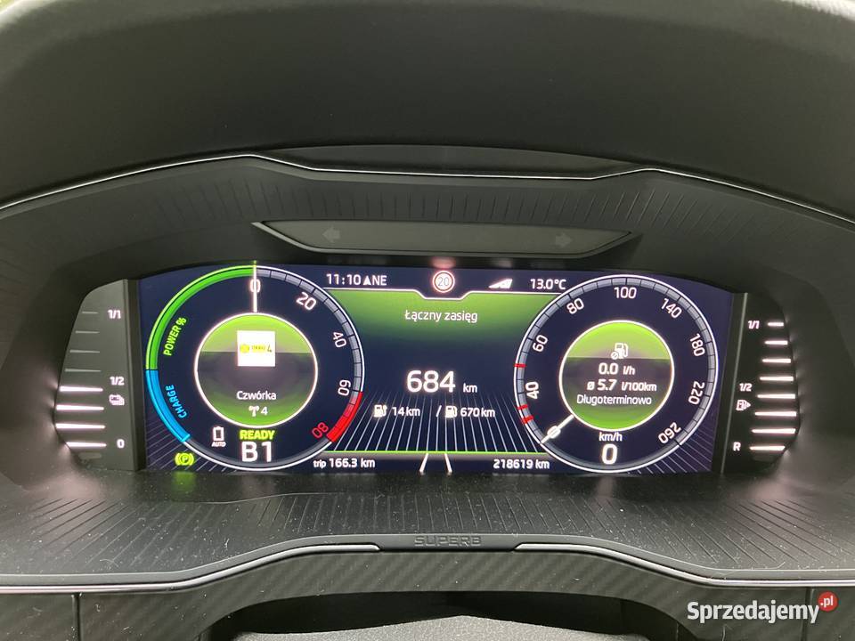 Skoda Superb iV 14 Tsi hybryda Plug in Sportline Gorzów Wielkopolski sprzedam