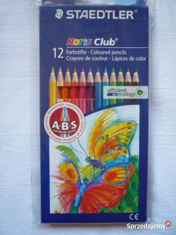 NOWE STAEDTLER Kredki ołówkowe 12 kolorów Szczecin