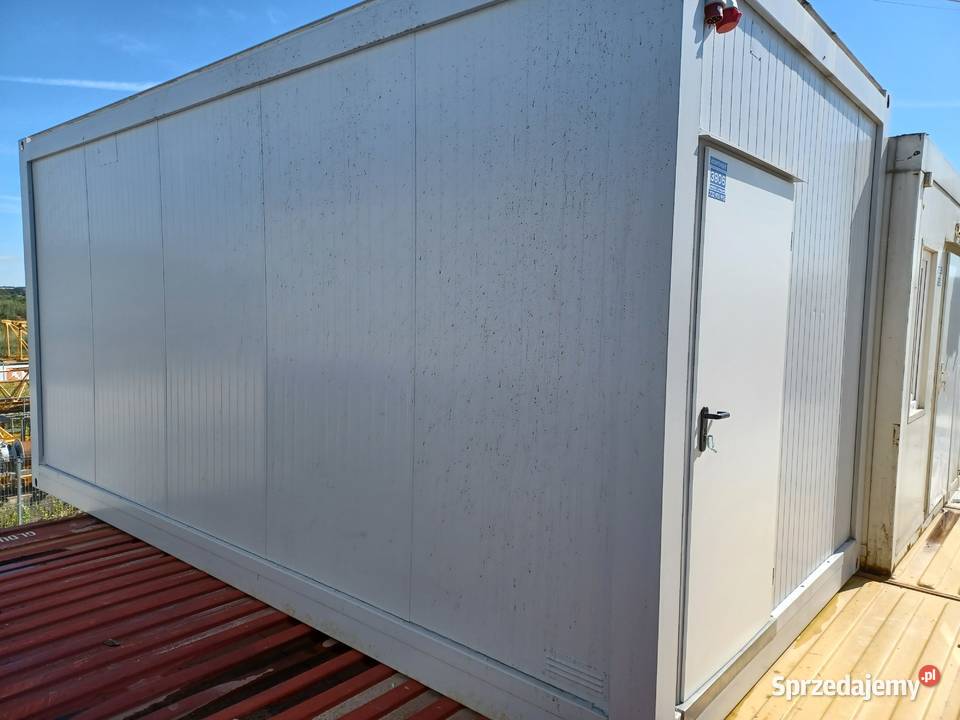 KONTENER BIUROWY SOCJALNY 36 Z KLIMATYZACJĄ Wrocław sprzedam
