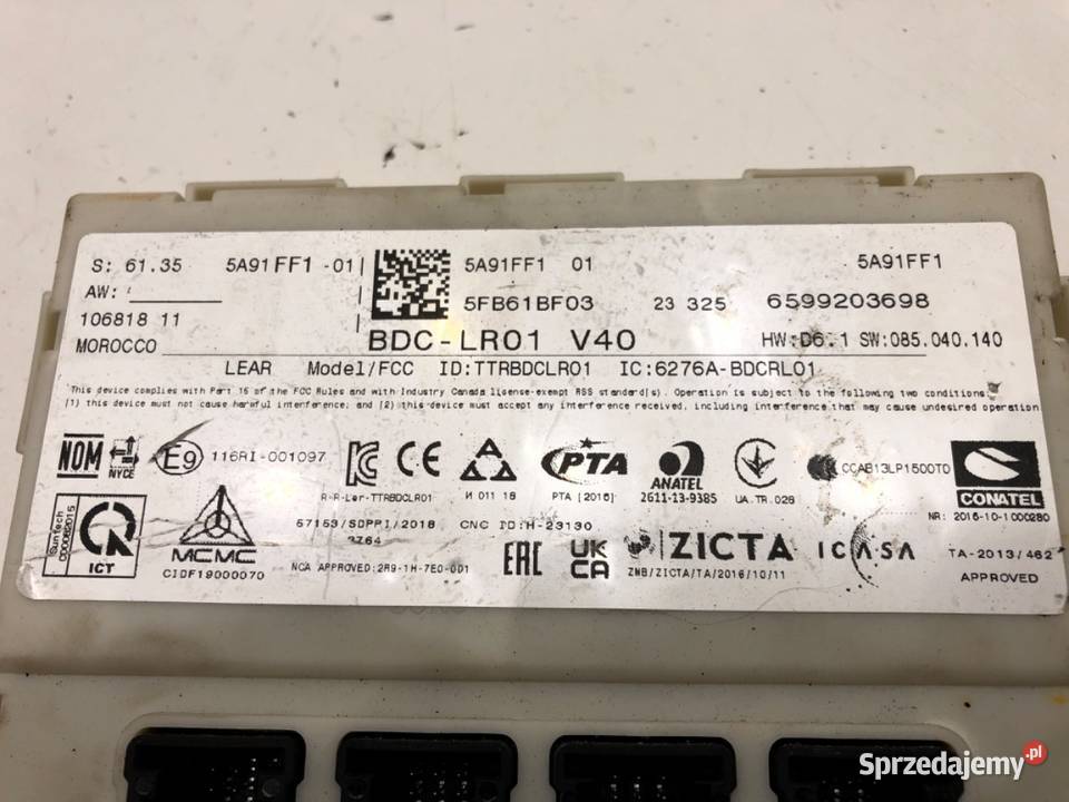 MODUŁ KOMFORTU MINI F56 6276ABDCRL01 Hatchback