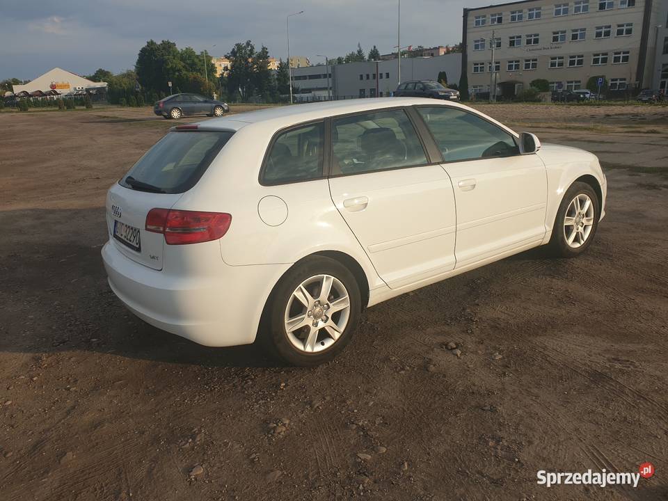 Audi A3 II 8P 14T 2009 144 SPORTBACK manualna Motoryzacja Bydgoszcz
