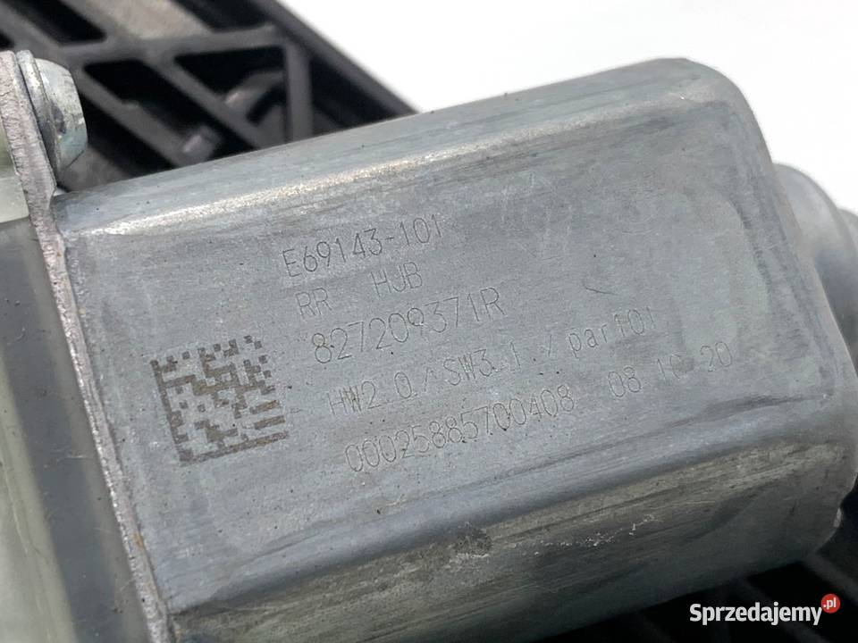 PODNOŚNIK SZYBY PRAWY TYŁ RENAULT CAPTUR II podkarpackie