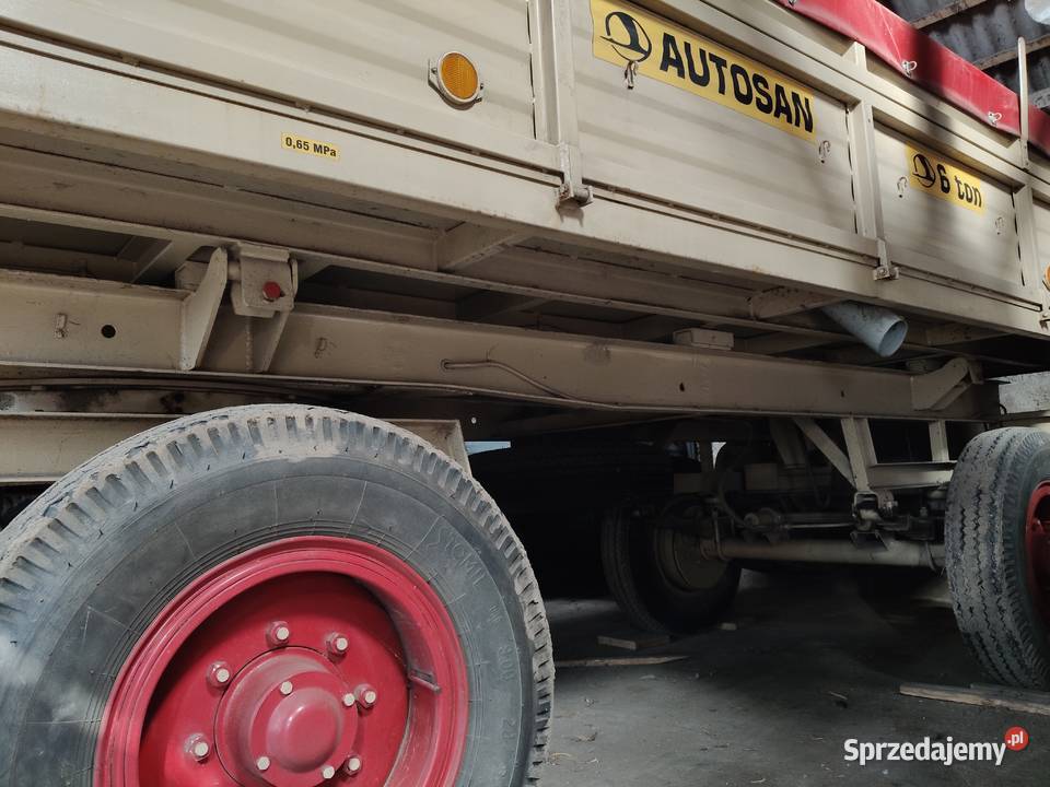 Przyczepa hl 6011 wielkopolskie Tręby Stare