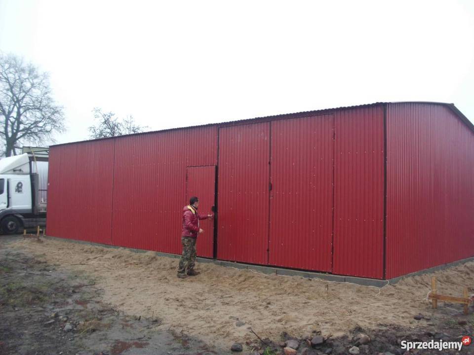 Garaż Blaszany Na Każdy Wymiar Producent 7x20 Krosno