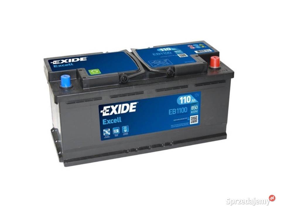 Akumulator Exide Excell 110Ah 850A EN Hallera 4 Układ elektryczny podlaskie Białystok