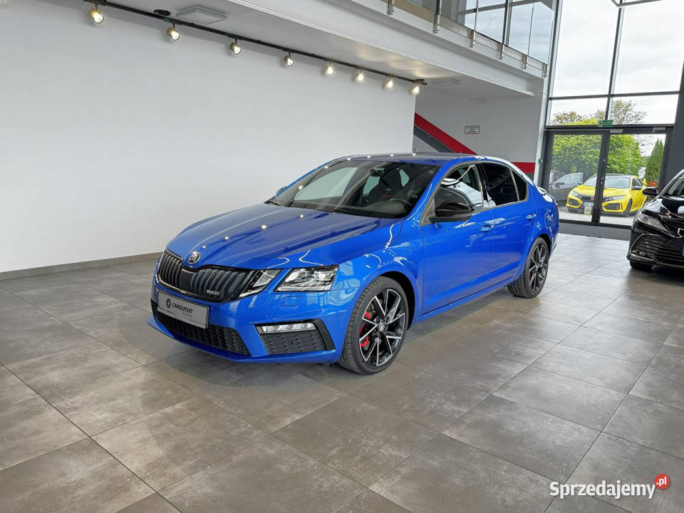 koda Octavia RS 20TSI 245 DSG 2019 r salon fa małopolskie Myślenice