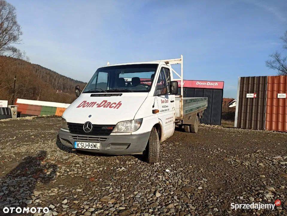 MERCEDES BENZ SPRINTER 413 2000 BLIŹNIAK 45m Mercedes-Benz Zawoja