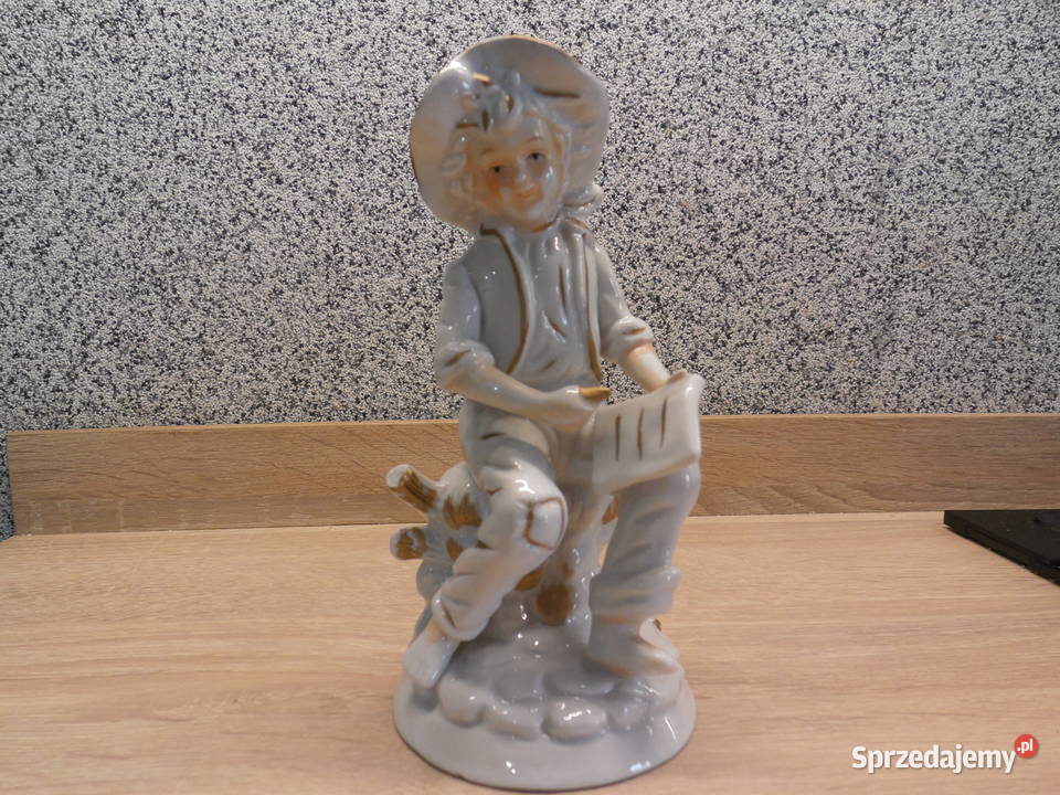 Porcelanowa figurka Preuss Porz Raszków