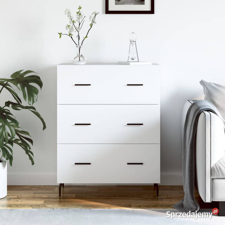 Szafka biała 695x34x90 materiał drewnopochodny Meble Warszawa