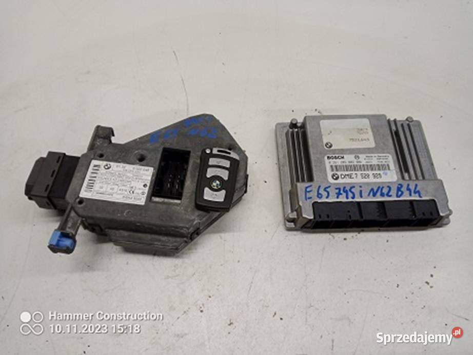 BMW E65 E66 745i N62 Komputer sterownik silnika osobowe