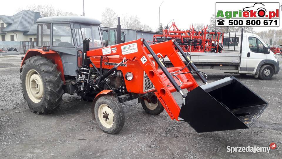 Ładowacz czołowy do C360 C330 MF 255 Zetor 70011 nieuszkodzony Łowicz