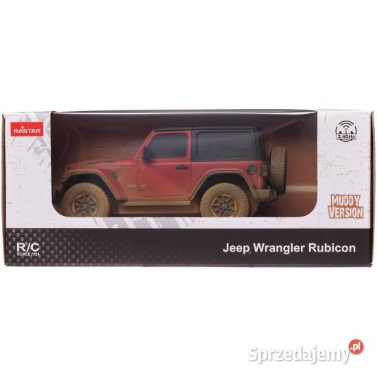 JEEP Wrangler Rubicon RC skala 124 Rastar 795004 wielkopolskie Poznań