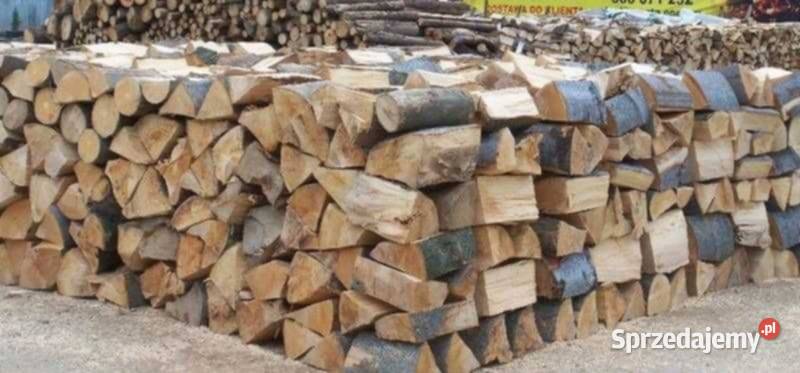 Drewno kominkowe opałowe buk bukowe