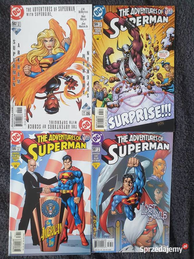 The Adventures Of Superman kolekcja 30 komiksów Amerykańskie Komiksy Gdynia