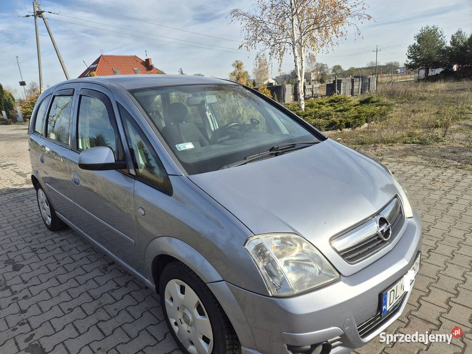 Opel Meriva 2008 LIFT14 Ecotec Bezwypadkowe Samochody osobowe Legnica