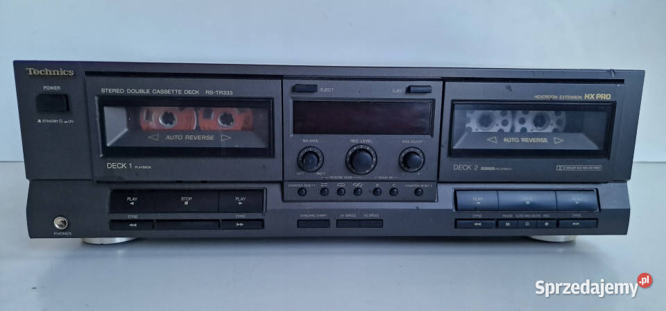 Magnetofon Technics RSTR333 Casette deck 333 wielkopolskie Międzychód