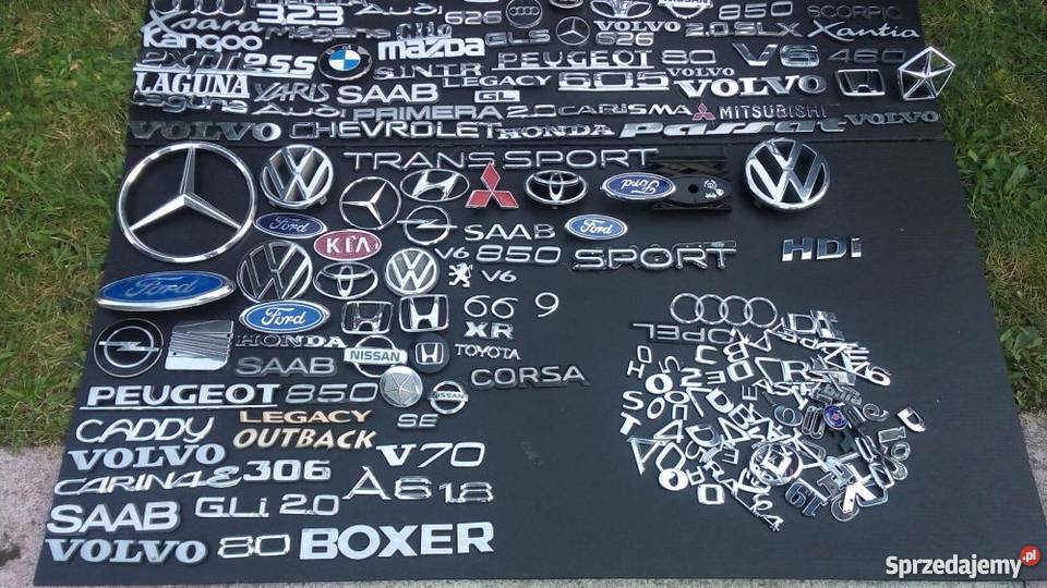 Emblematy znaki atrapa gril do samochodów Tanio Łańcut