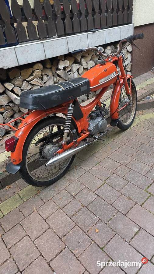 Romet ogar 2 biegowy komar zabytek 205 200 50cm3 Motoryzacja Mielec