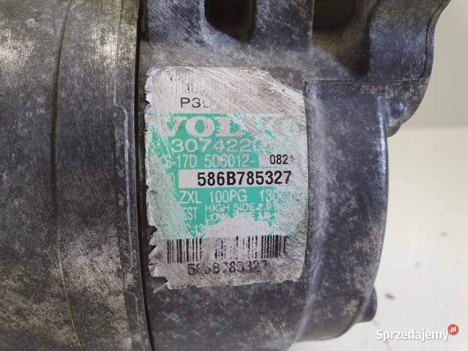 SPRĘŻARKA KLIMATYZACJI Volvo S60 I V70 II 24 D5 Kompresory klimatyzacji lubelskie Chełm